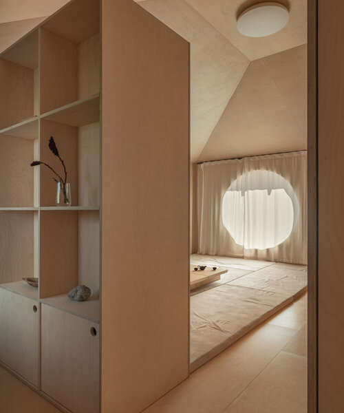 SHOVK blends ukrainian architecture and japanese minimalism with 'dzen house'
