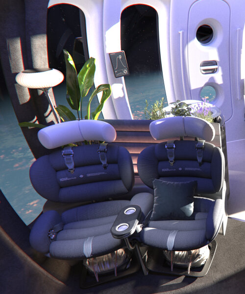roam around space perspective’s neptune capsule and lounge design before its flight in 2025