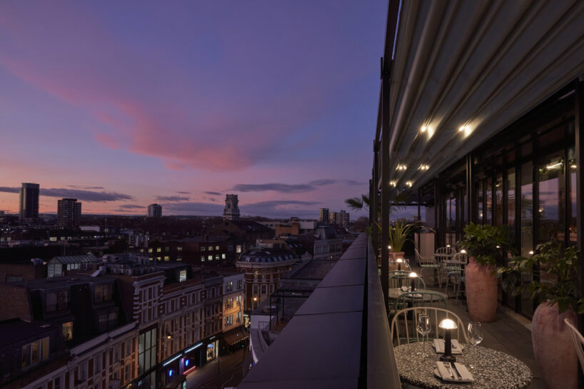 El 100 Shoreditch de Londres comienza el verano con una nueva azotea y el restaurante Kaso