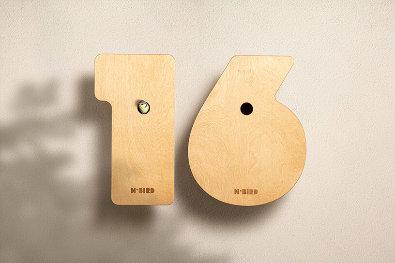 address marker nesting boxes invite local birds to coexist with city dwellers