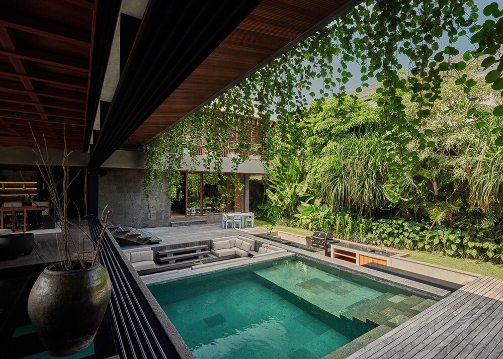 alexis dornier's freebird house in bali weaves tropical modernism with japanese accents