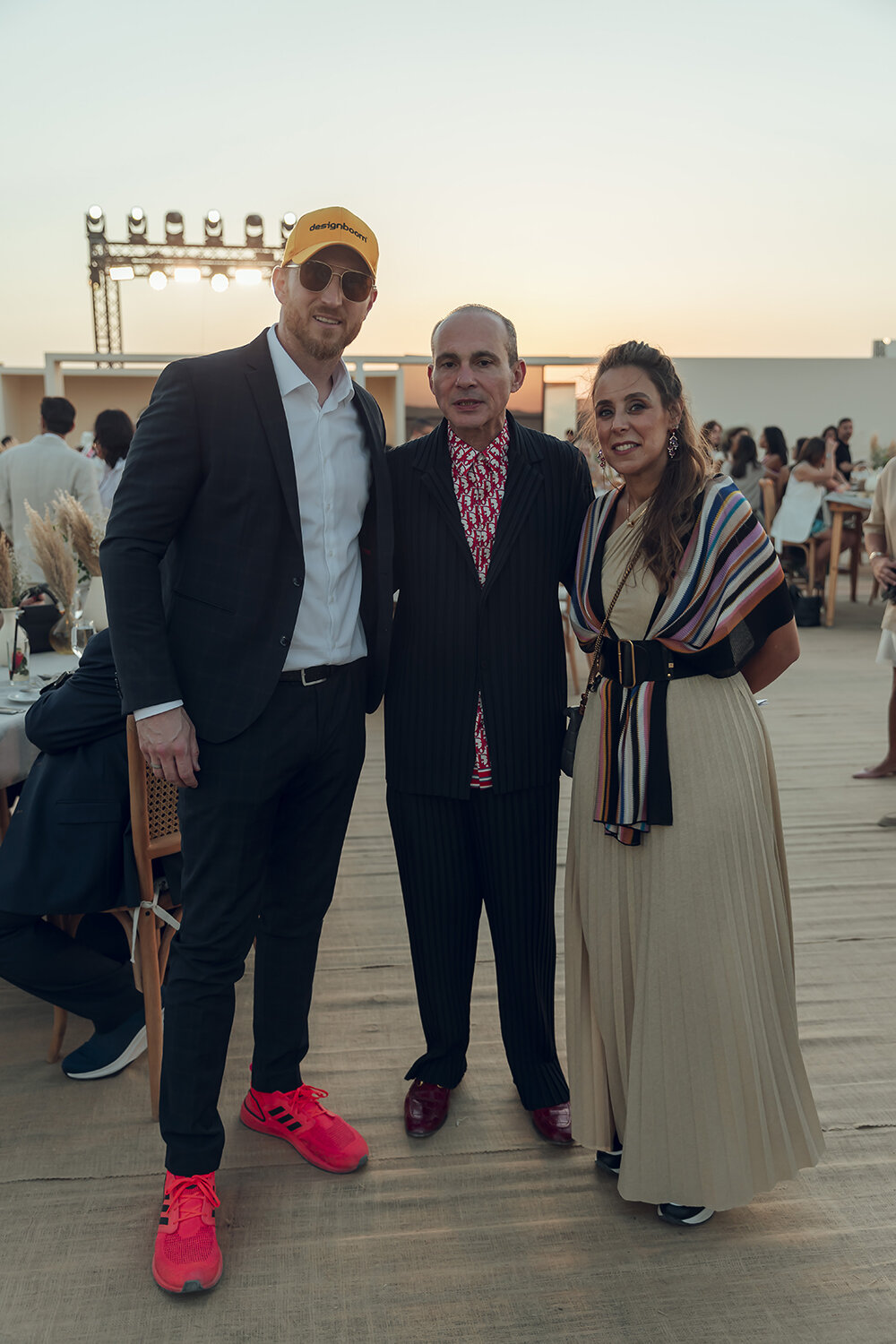 valu and art d'égypte host 'echoes of luxury' show within historical burial site in saqqara