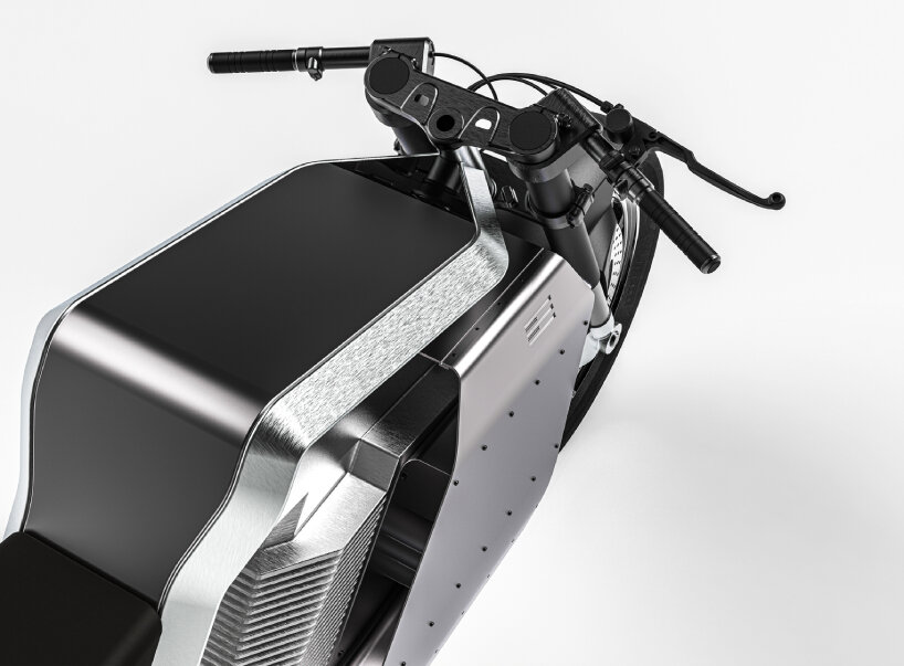 circular design on two wheels: belin design office presents ekka electric motorcycles