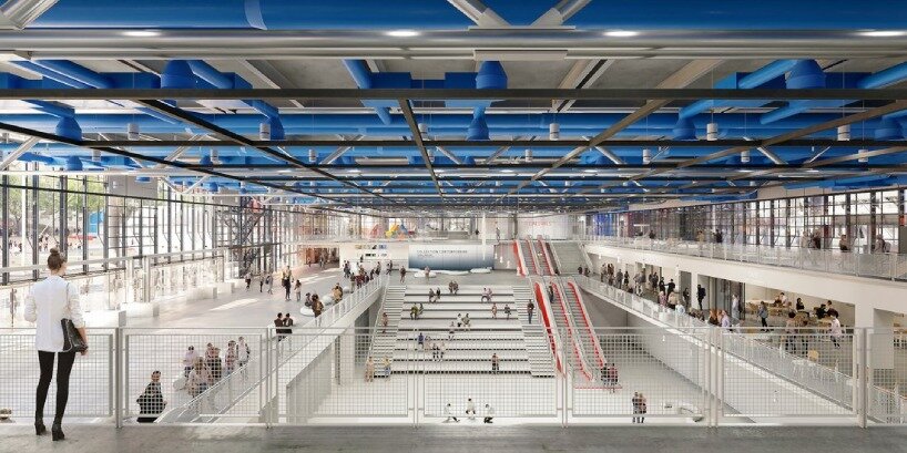 moreau kusunoki y frida escobedo ganan concurso para renovar el centro pompidou en 2030