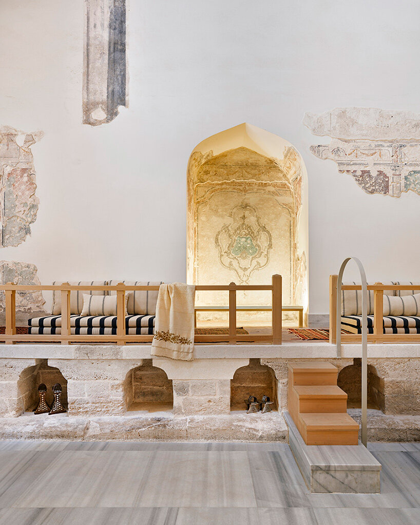 16th-century turkish bathhouse renovation brings modern design and ...