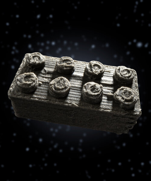space scientists 3D print LEGO bricks with meteorite dust to build astronaut homes on moon