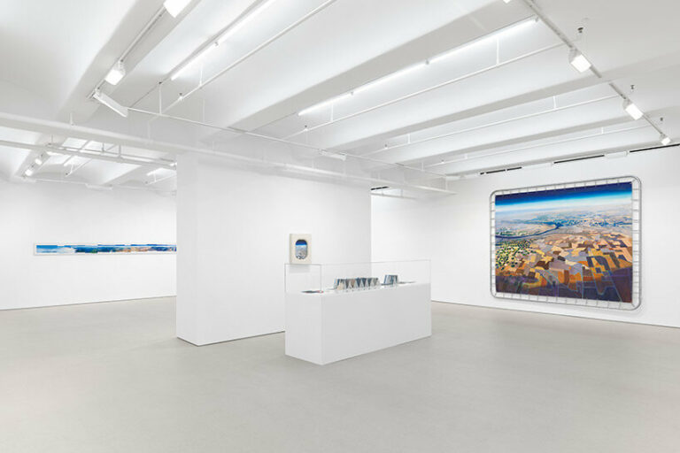 artist leslie wayne depicts voyages over the american west in ...