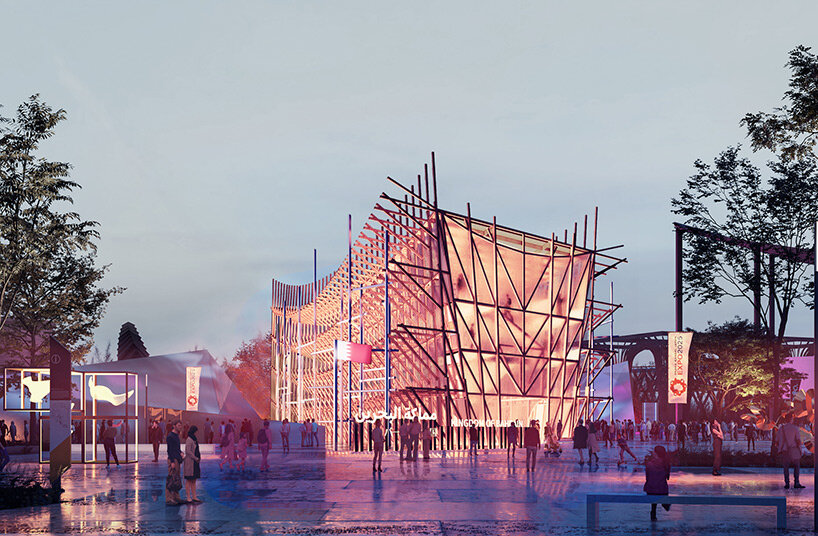 lina ghotmeh designs bahrain pavilion for expo 2025 osaka