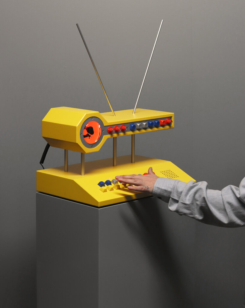 love hultén unveils Y-17 synth with designboom at sónar+D festival
