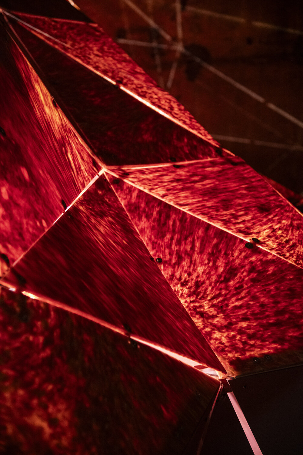 plastc lab conjures volcanic silhouettes from recycled plastic waste at we design beirut