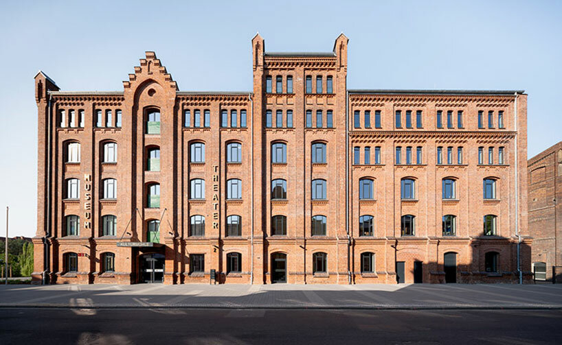 parchim cultural hub expansion revitalizes historic red brick mill from 1897 in germany