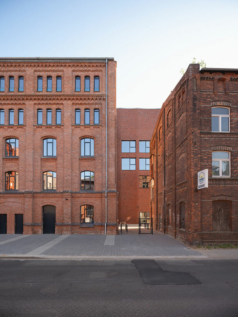 parchim cultural hub expansion revitalizes historic red brick mill from 1897 in germany