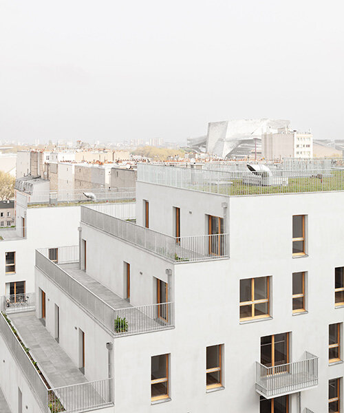 parisian residential complex by studio razavi + partners embraces sustainable densification