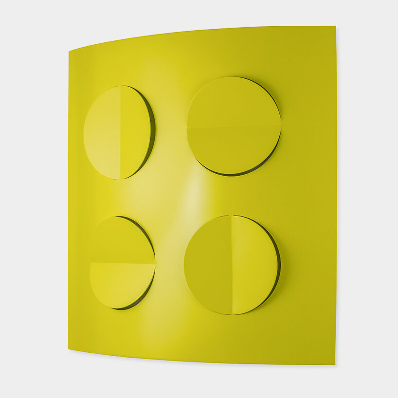 rashid al khalifa's colorful 'circular simplicity' exhibition orbits around precision of repetition