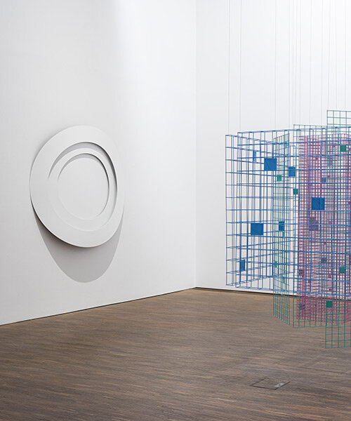 rashid al khalifa's colorful 'circular simplicity' exhibition orbits around precision of repetition
