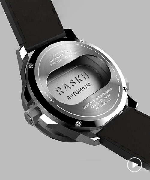 world’s first watch with built-in bottle opener pushes out its steel case body to pop caps