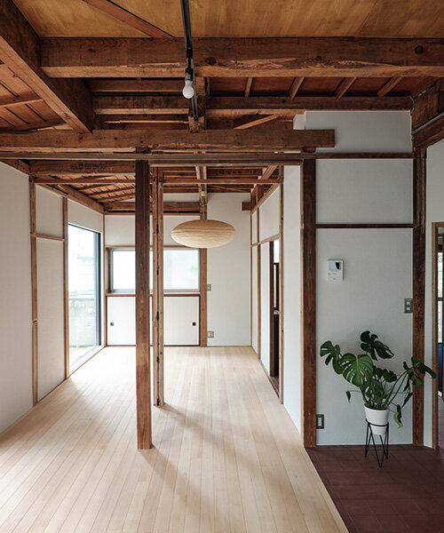 ROOVICE renovates 1970s japanese house with earthquake-safe design