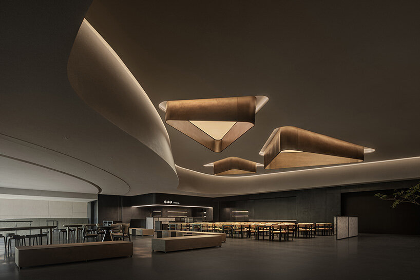 undulating facade simulates eyes of chinese relics in sanxingdui museum renovation