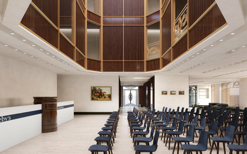sotheby's new paris headquarters takes shape inside a 1920s gallery space
