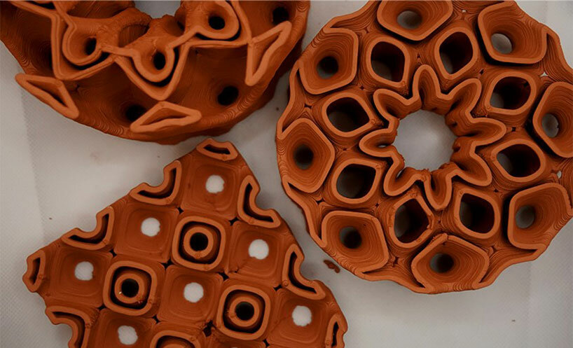 bartlett student draws from termite mounds to form 3D printed ceramic cooling solutions