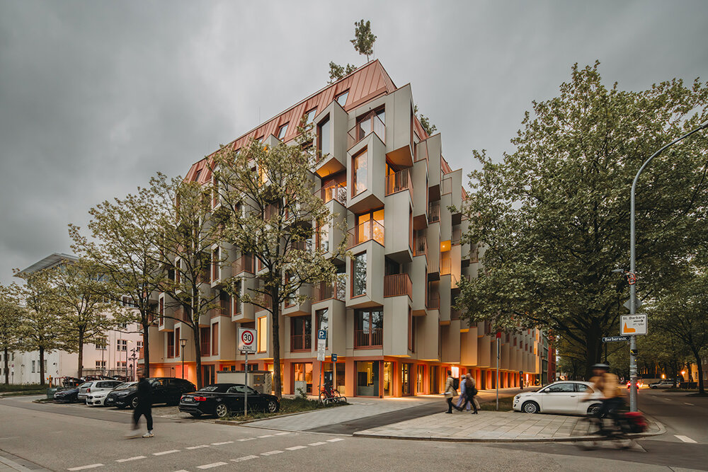 UNStudio Adds Jutted Concrete And Copper Blocks Across Van B Residences ...