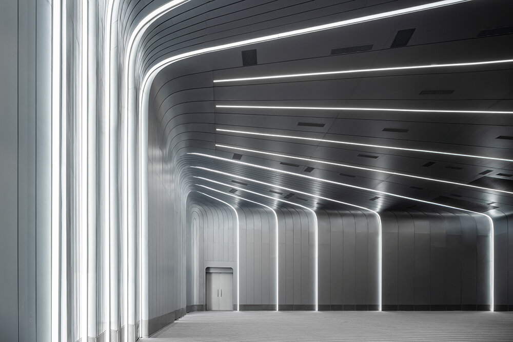 MAD architects drapes beijing's ZGC innovation center with a floating, clover-like roof