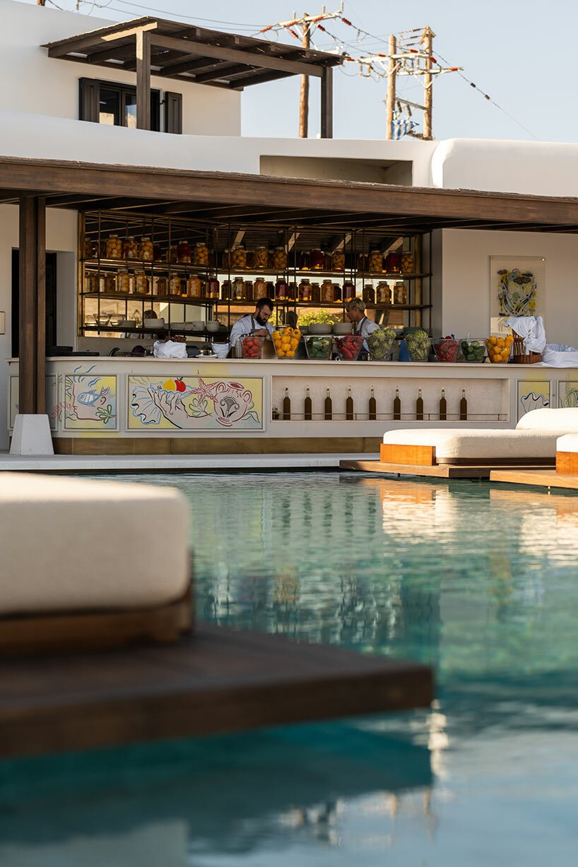 studio bonarchi's renovated anandes hotel blends mykonian sophistication with LPM flavors