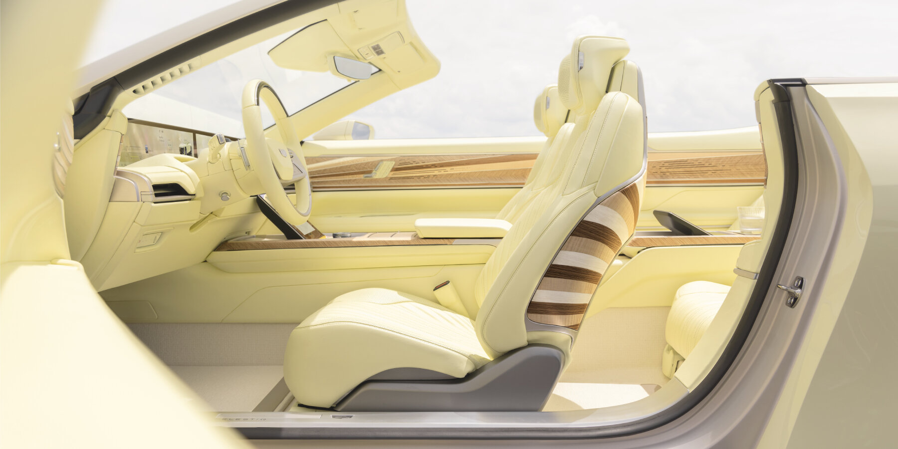 cadillac’s concept electric convertible SOLLEI resurrects manila cream ...