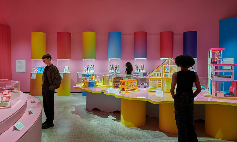 london's design museum celebrates 65 years of barbie with vibrant pink ...