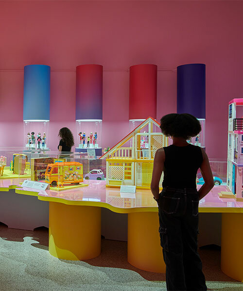 london's design museum celebrates 65 years of barbie with vibrant pink exhibition