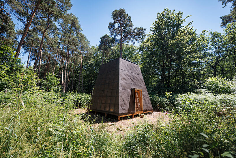 a trail of sculptural installations transforms french forest into forêt monumentale exhibition