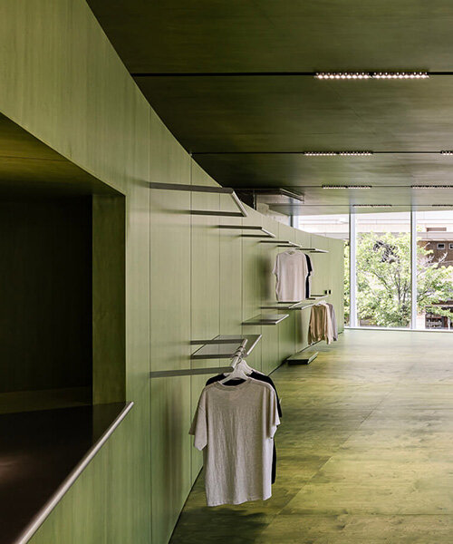 verdant green store introduces nature-infused shopping experience in tokyo