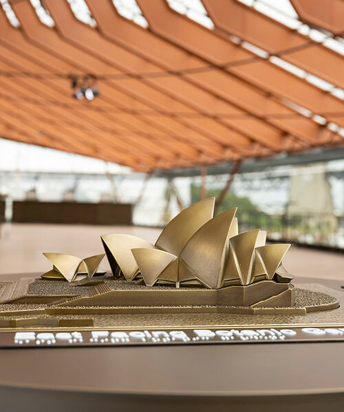 iconic sydney buildings come to life as brass-clad tactile maps by axolotl