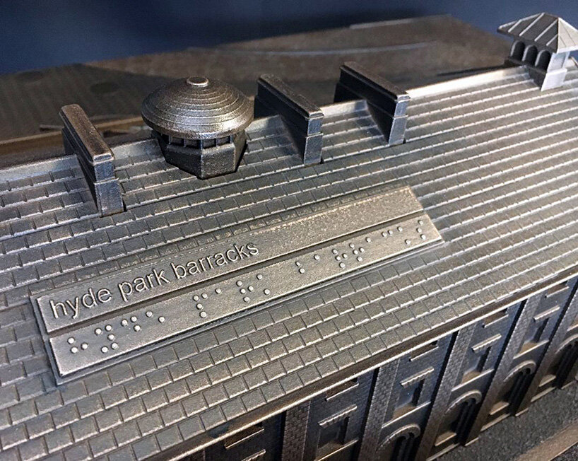 iconic sydney buildings come to life as brass-clad tactile maps by axolotl