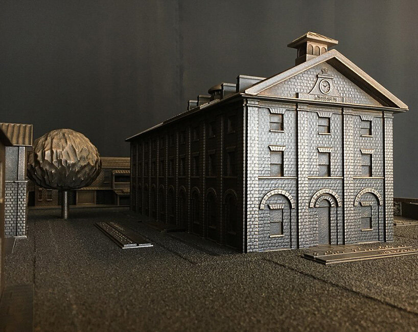 iconic sydney buildings come to life as brass-clad tactile maps by axolotl