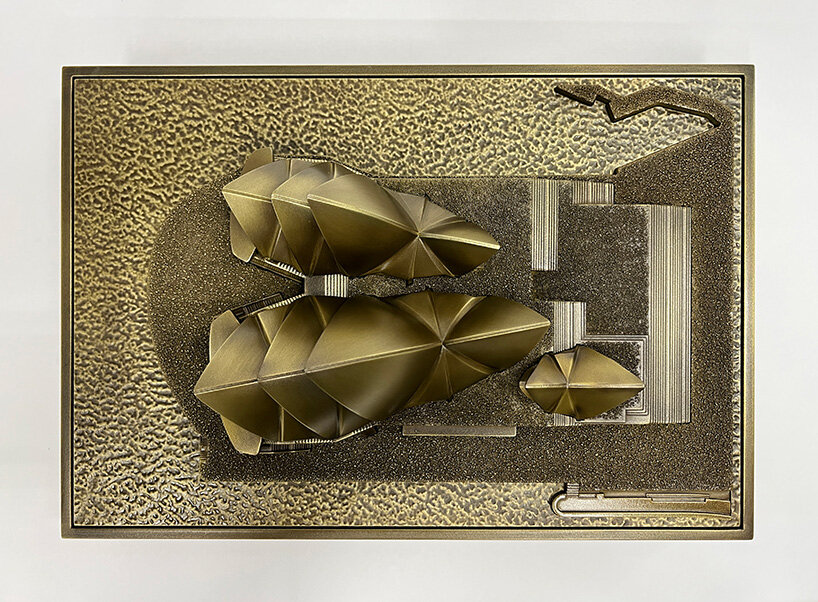 iconic sydney buildings come to life as brass-clad tactile maps by axolotl