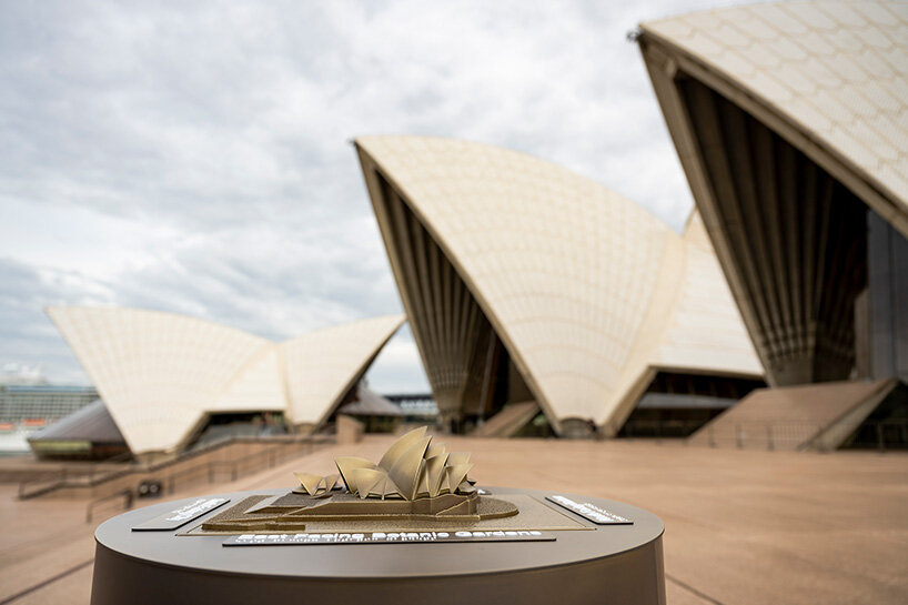 iconic sydney buildings come to life as brass-clad tactile maps by axolotl