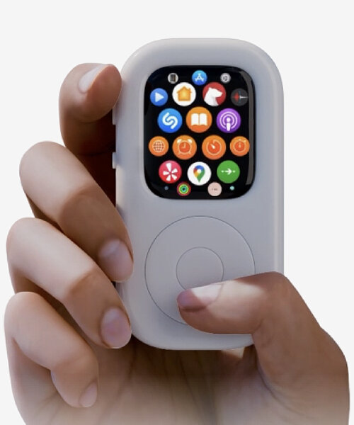 missing the iPod click and scroll wheel? tinypod brings it back as apple watch cases