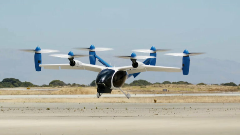 joby’s hydrogen-electric air taxi travels 523 miles using only water