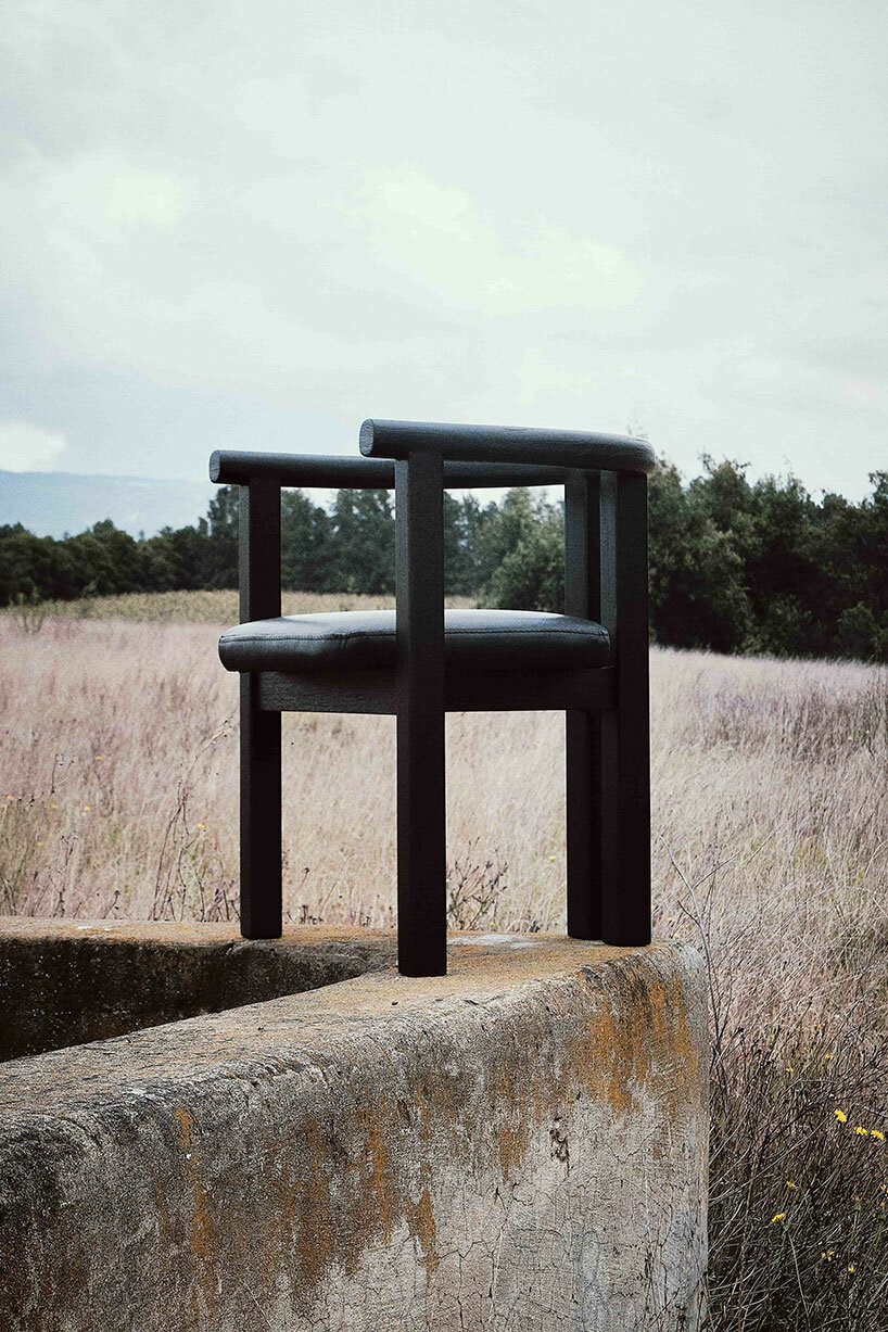 nature, fire, and wood embrace imperfection in carmworks' furniture collection