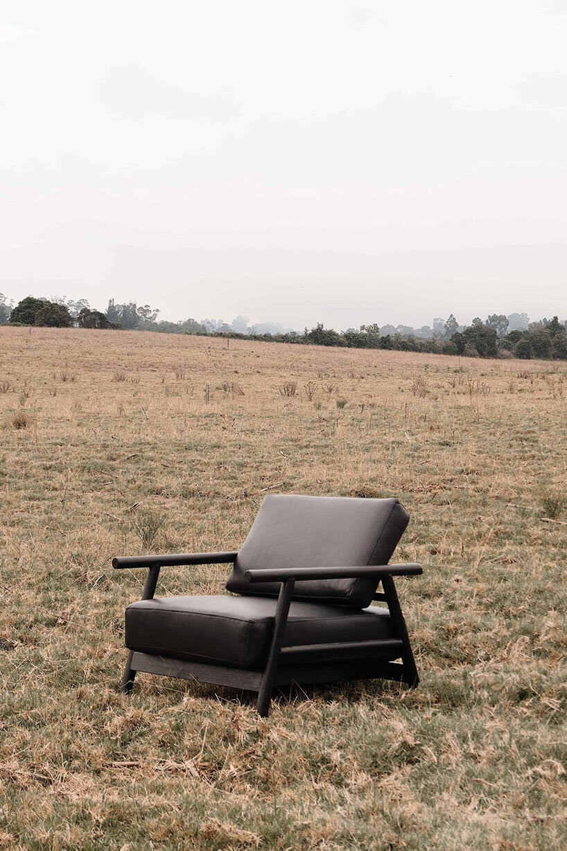 nature, fire, and wood embrace imperfection in carmworks' furniture collection