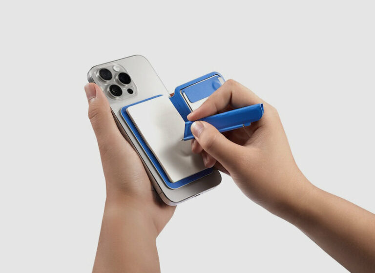 combining a notepad and a foldable pen, snap flow is your origami ...