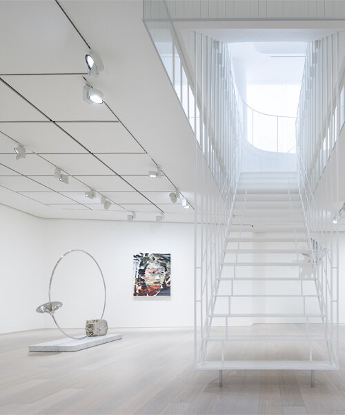 pace tokyo by sou fujimoto opens in azabudai hills, revealing an all-white ethereal design