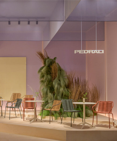 pedrali & odo fioravanti’s philía collection revives the nostalgic 1960s dolce vita lifestyle