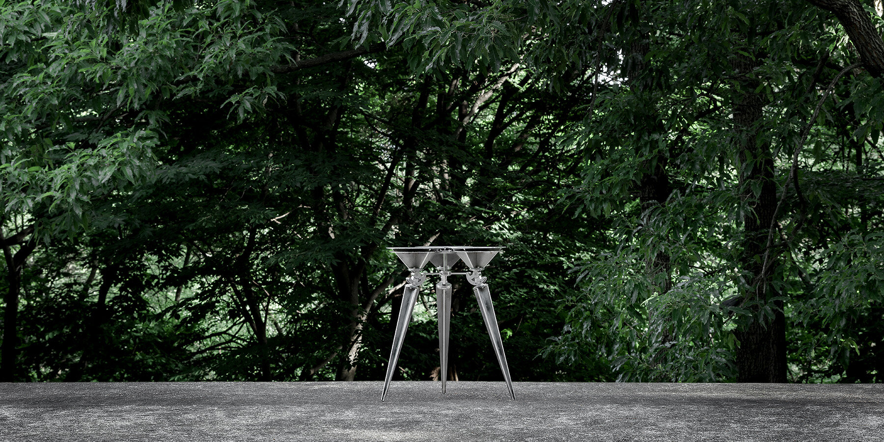 terrain-adaptive cone stool by sukchulmok studio