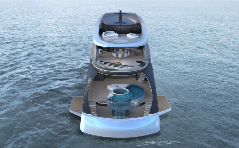 the owner can transform the beach area on Project Hype-R into a cinema deck, a dance floor for disco, or both