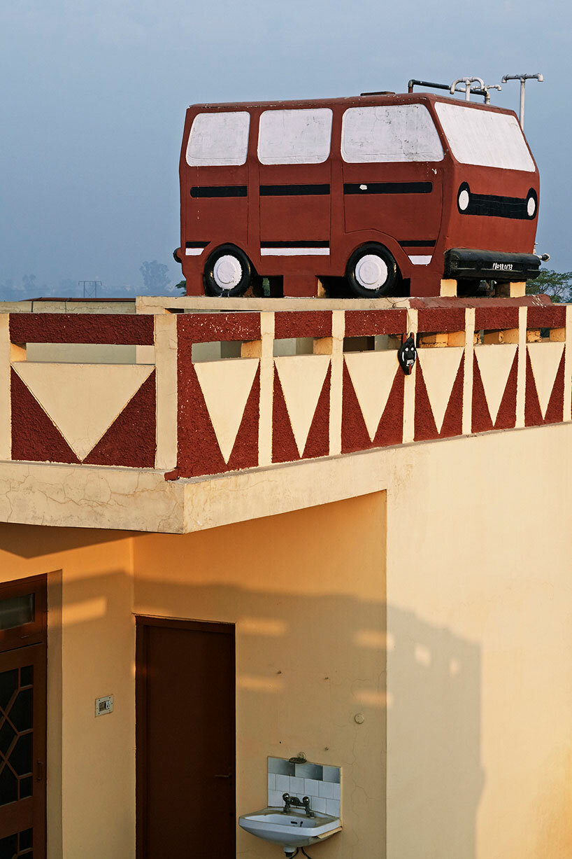 from airplanes to liquor bottles, rajesh vora captures colossal rooftop sculptures of punjab