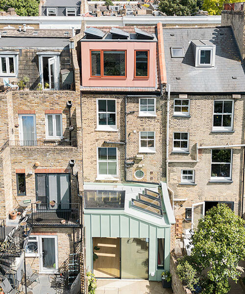 traditional london house gets eco-friendly upgrade with solar systems by forrester architects