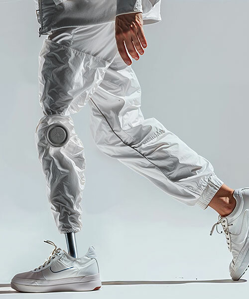 textile-wrapped prosthesis solution SYLA X1 blends artificial limbs with everyday clothing