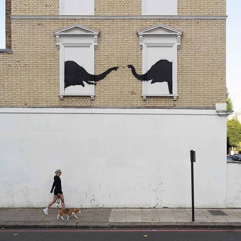 why is banksy covering london with animal murals?